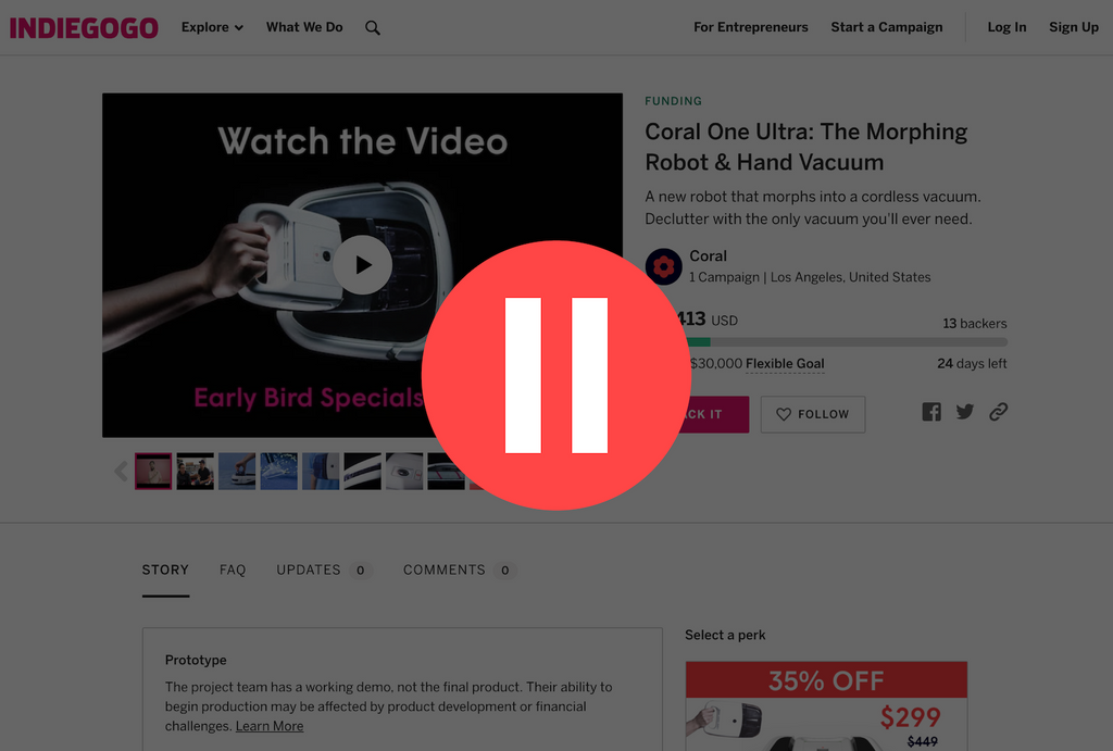 Why We Hit Pause on Indiegogo